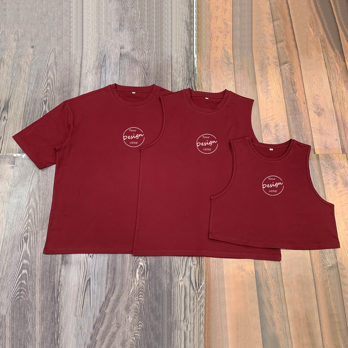 Wholesale Classic Soft Cotton Polyester Round Neck T-shirt Plus Size Screen Print Letter Tshirts Baggy Tshirt for Men