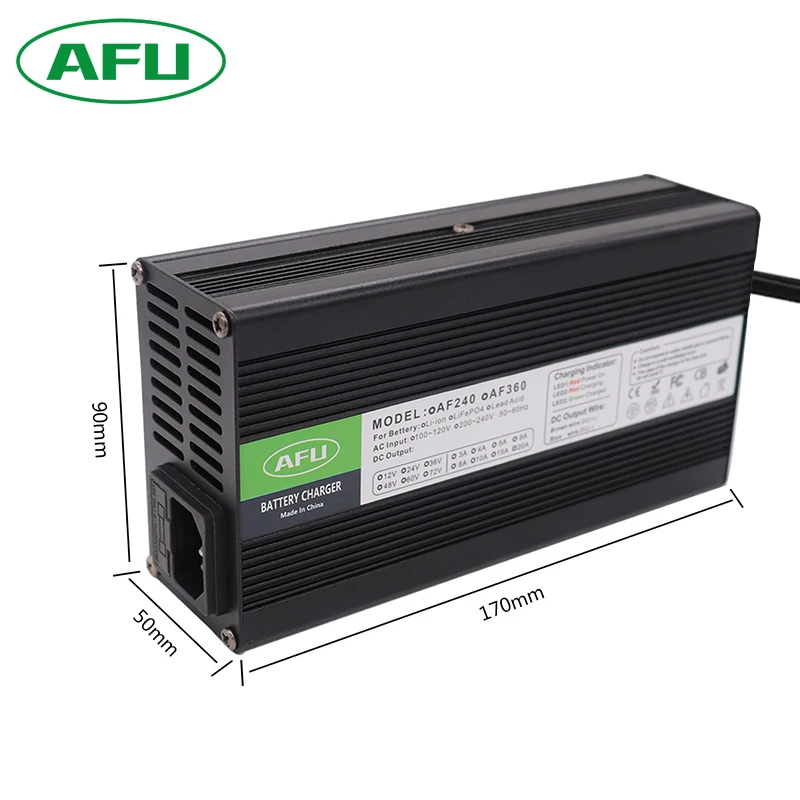 Высокоэффективное зарядное устройство для литий-ионных аккумуляторов 54 6 в 4 а супер мотоцикла Soco 13S 48 1