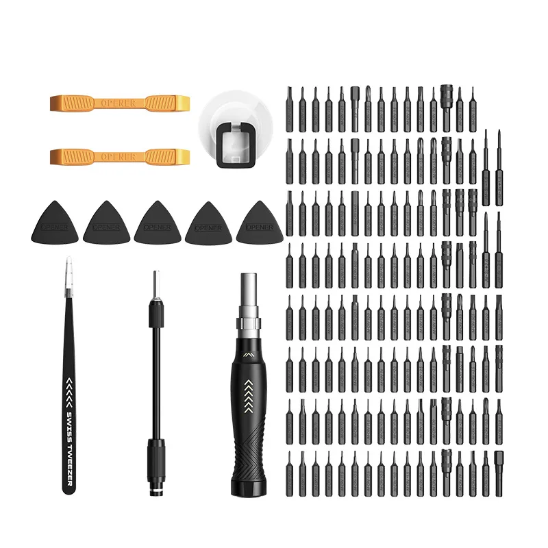 145 1 Industrial Grade Torx Screwdriver Set Plastic OEM Customizable Magnetic Precision Impact Screwdriver Kit for Phone Repair - detail 3