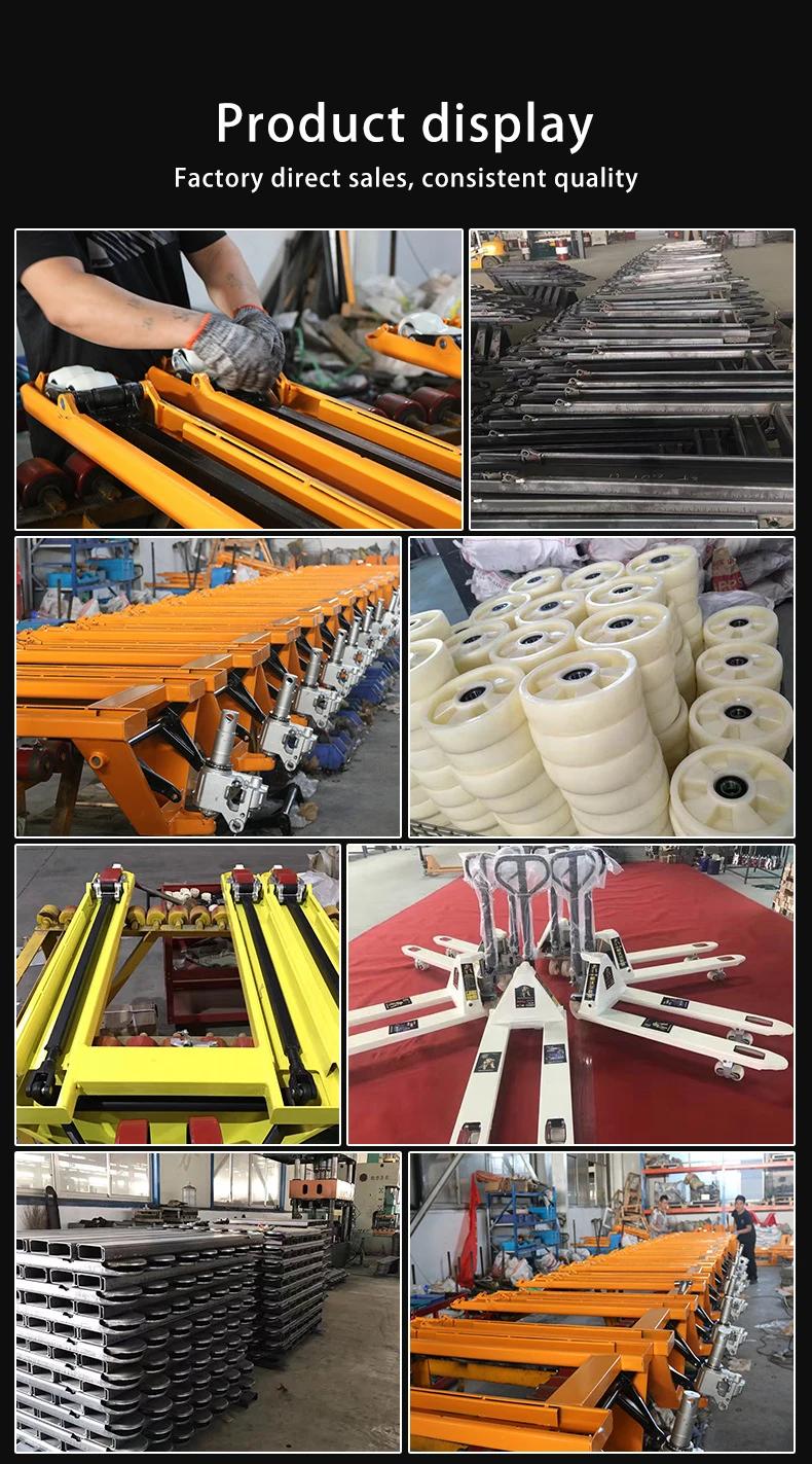 Hand Pallet Truck Hydraulic Manual Pallet Jack Material Handling Tools ...