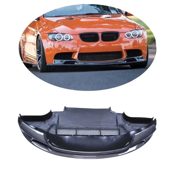 Carbon Fiber V style Front Spoiler Lip For BMW 3 series E92 E93 M3 GTS Style Front Lip