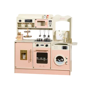 Montessori Wooden Kitchen Toy Set for Toddlers Pretend Play Preschool Accessories for Boys and Girls Who Love Cooking