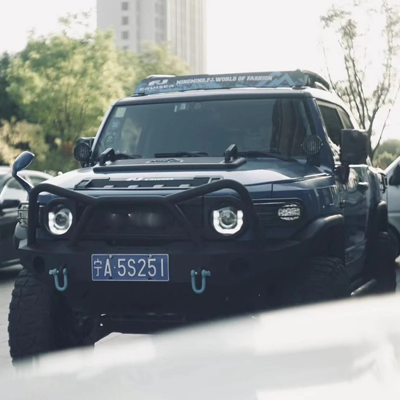 トヨタ FJクルーザー用 OSEYA ダブルブルペンフロントバンパー
