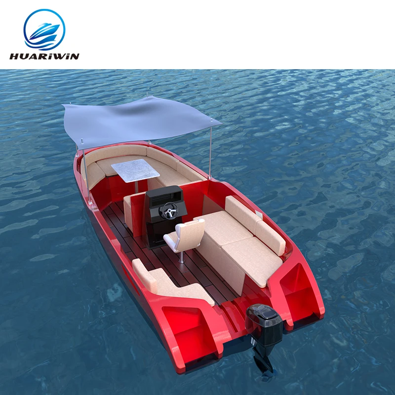 10 Person HDPE Boat 6M Length - Windproof & Wave-Resistant, Ideal for Lake/River/Costal Tour