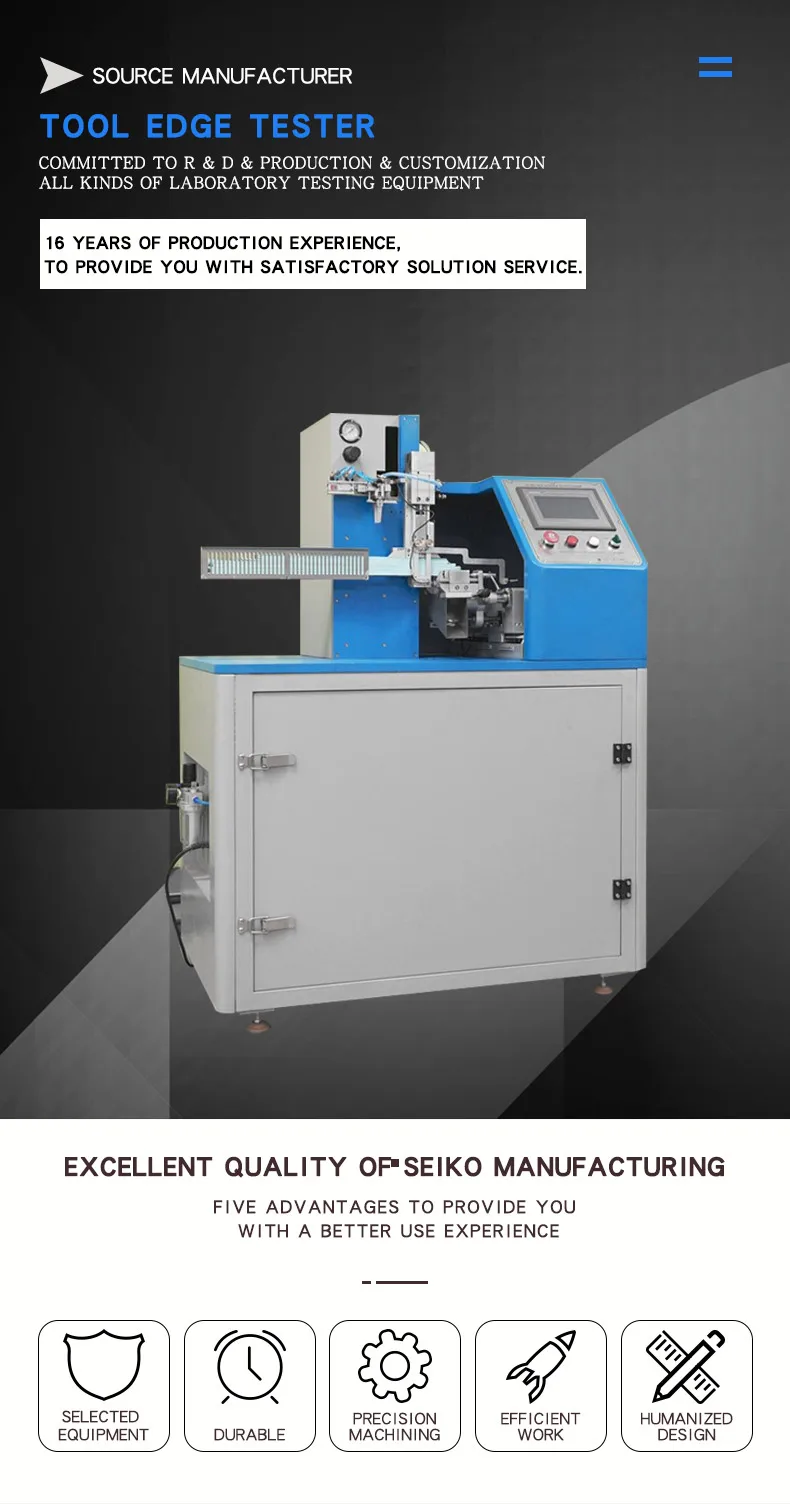 Fully Automatic Small Kitchen Knife Sharpness Tester Scalpel Sharpness