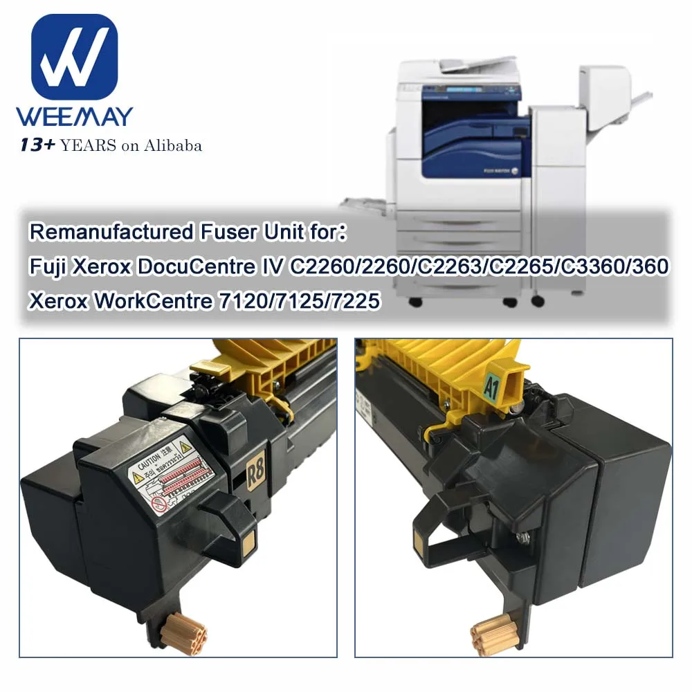 Восстановленный блок фьюзера Weemay 110 В/220 В для Fuji Xerox DocuCentre IV C2260 2260 C2263 C2265 C3360 360, сборка фьюзера