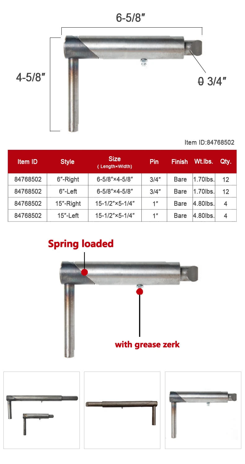 6" High Quality Steel Gate Latches Hardware Latch With Grease Zerk Buy Slam Action Latch,Slide