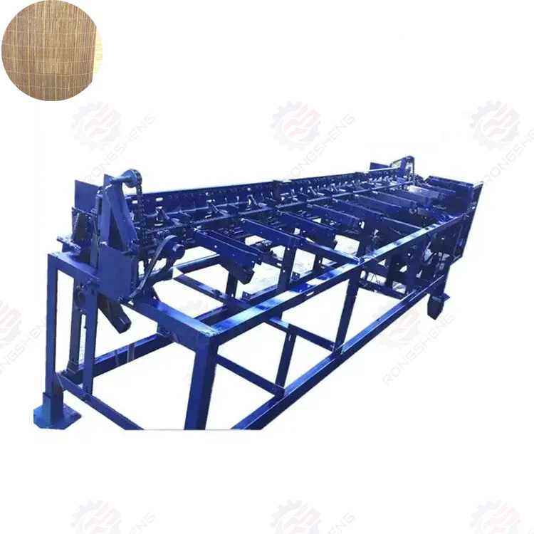 Computer Automatic Reed Mat Weaving Weaving Reed Making Machine Thatched Shack Bamboo Reed Straw Screen Weaving Machine