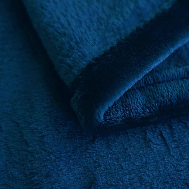 custom luxury warm fabric customized ultra soft throw fleece sherpa blanket for winter
