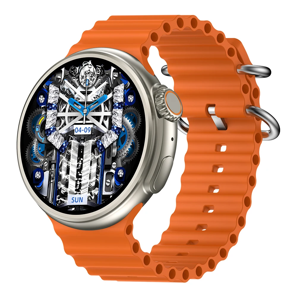 2025 Z13 Ultra Smart Watch - AMOLED Touch Screen, Fitness Tracker