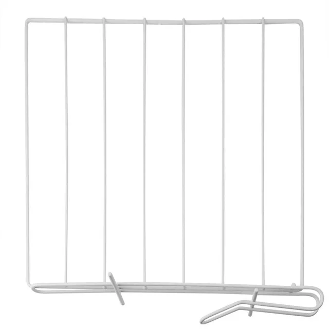 Galvanized Mesh Racking Snap in Wire Metal Divider Durable Shelf Divider and Separator for Organization and Storage for Home