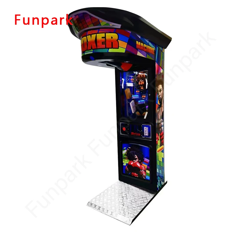 FunPark Indoor High Quality Boxing Machine Boxing Game Machine  Electronic Punch Arcade Coin Operated Games for Game Center details