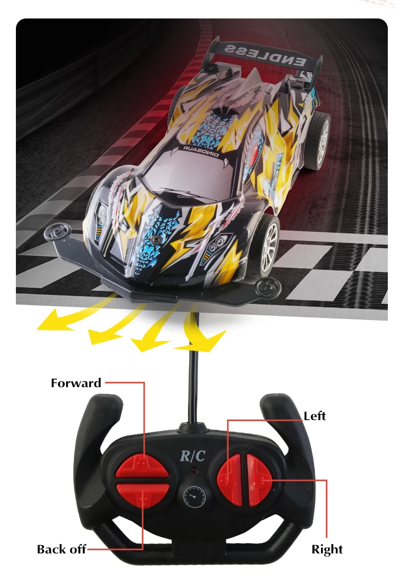 Children Remotecontrolled Pvc Car Shell Fast Rc Car Racing Pvc Shell