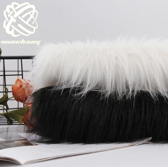 Wholesale Fabric Supplier Fashion Fake Fur Fox Fur High Pile Faux Fur Fabric For Plus Size Coat