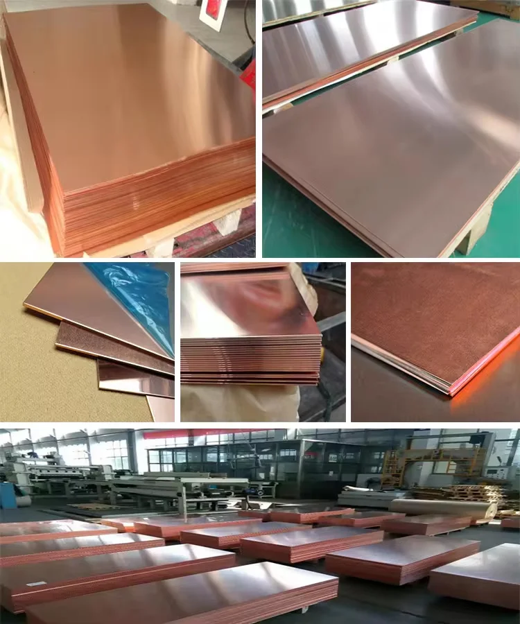 Industrial And Construction Copper And Copper Plates Pure Copper Plate