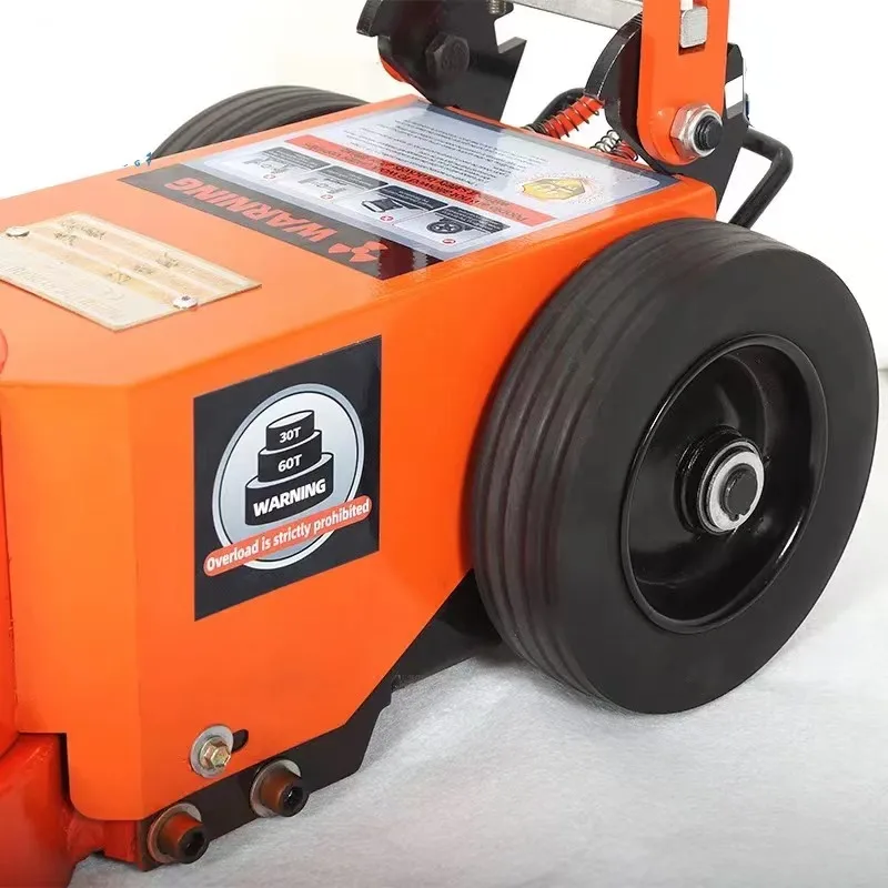 Пневматический гидравлический домкрат 80t для грузовиков тяжеловесный