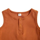 Boys Cotton Shirt 2022 New Design Boys Clothing Sets Customized Logo Cotton Tank Top Kids Biker Shorts Set Toddler Boys T Shirt Set