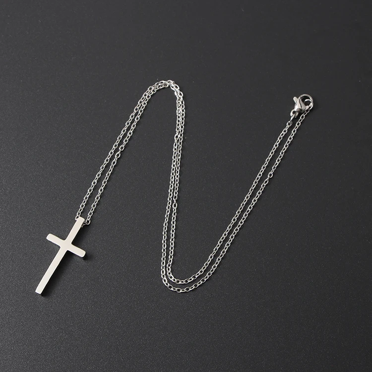 Silver Cross Necklace