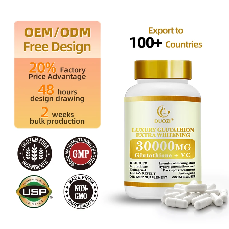 OEM DUOZI Luxury Gluta 30000mg Capsules