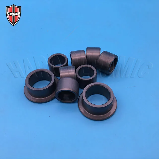 High Wear-resisting Silicon Carbide Ceramic Insulation Washer SiC Ceramic Sleeve
