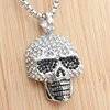 Pendentif diamant noir avec une chaîne de perles carrées de 3,0*60 cm.