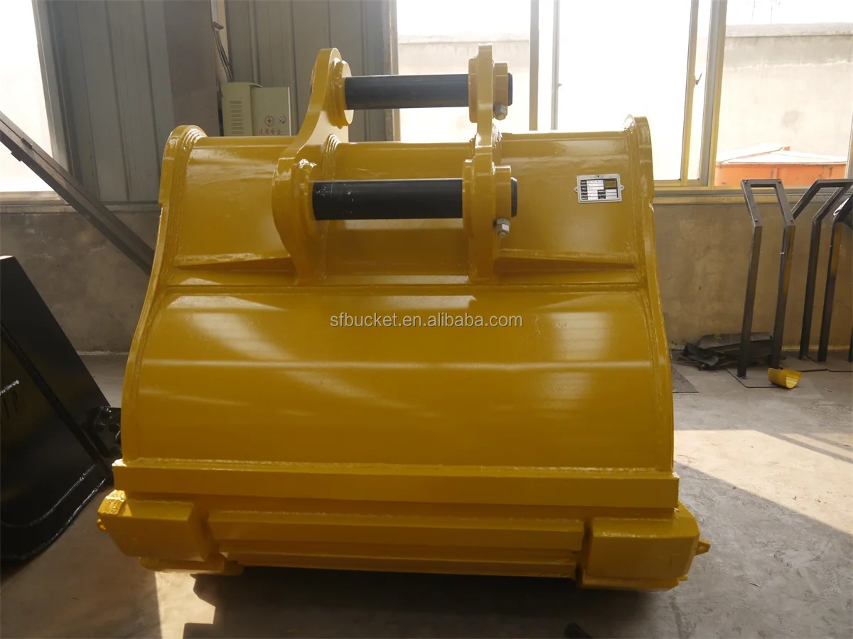 Hard Rock Bucket For Komatsu Pc400 Excavator Capacity 1.9cbm Reinforce