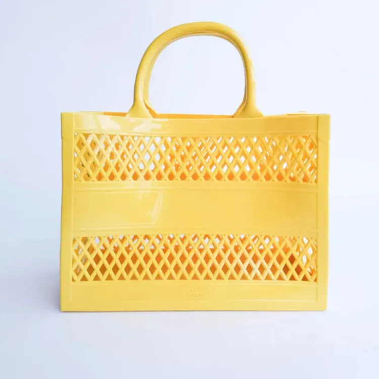 2023 China Supplier New Plastic Pvc Purse For Girls Retro Style Jelly