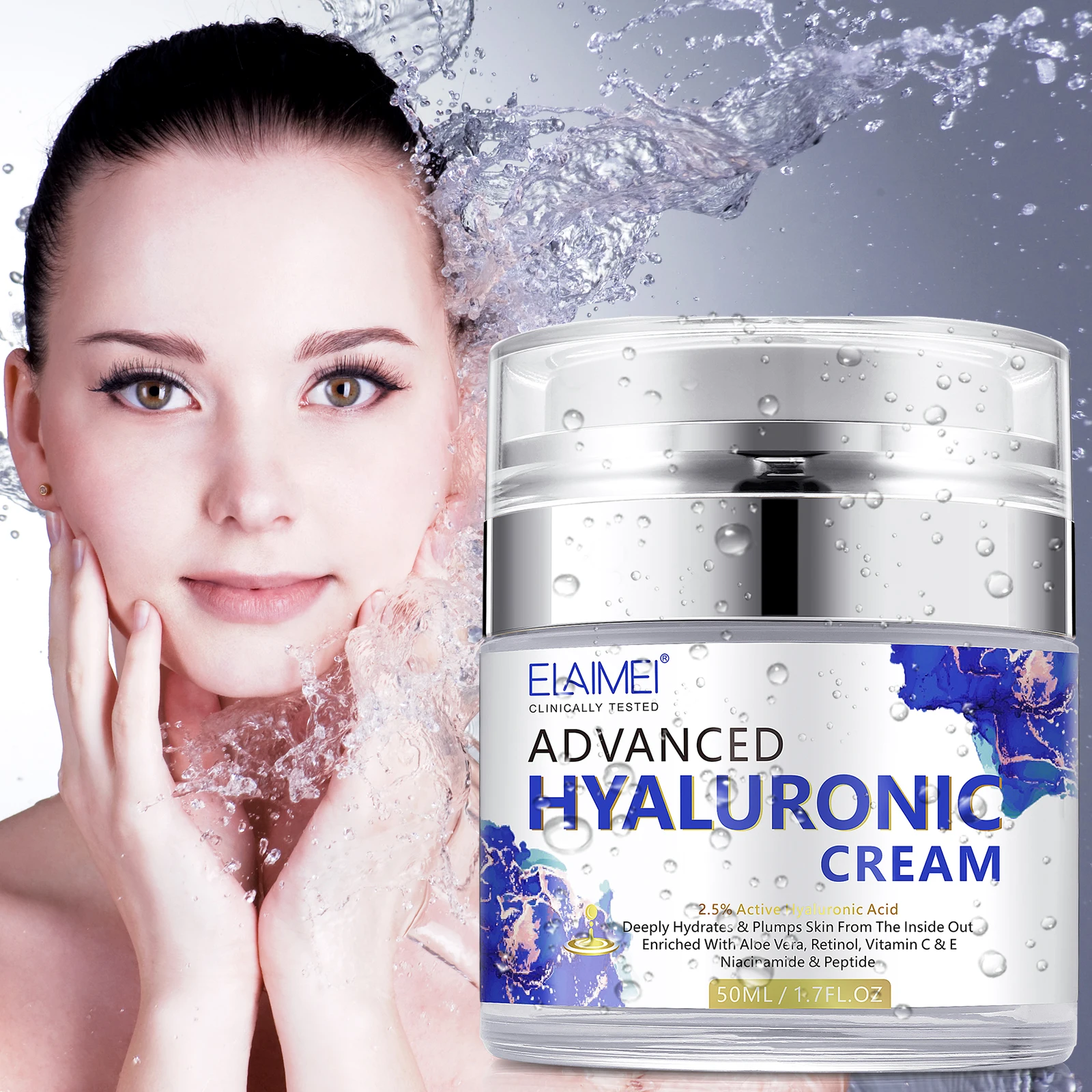 Elaimei Vitamin A Face Cream Anti Aging Wrinkle Day Night Collagen ...