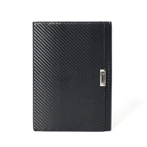 Custom A5 A4 Sizes Leather Cover Hardcover Loose-leaf Expense Pocket Planners  Notebooks for Gifts Promotion