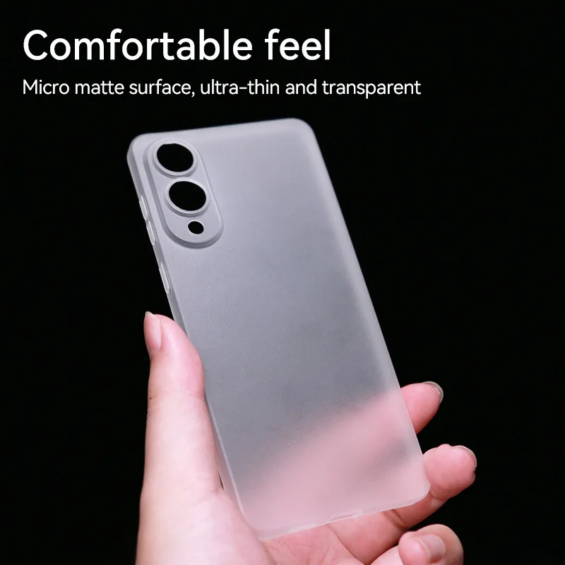 product laudtec frosted ultra thin pp phone hard case  non yellowing protective cover matte case for samsung galaxy s25 edge ultra plus-5