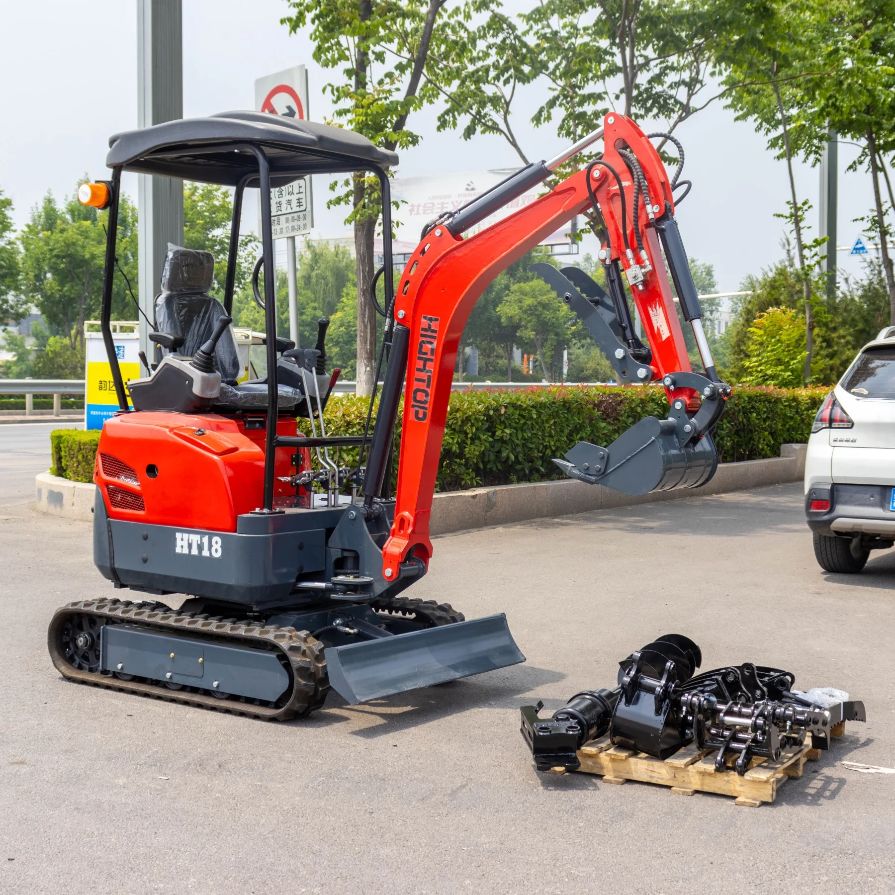 CE EPA Approved Cheap Price Mini Crawler Excavator 1.6Ton 1.8Ton Mini Pelle Digger Excavator Diesel Engine
