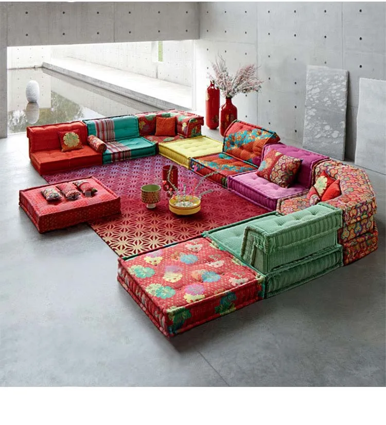 スマートインド中東ファブリックアラブソファセット家具ラウンジ