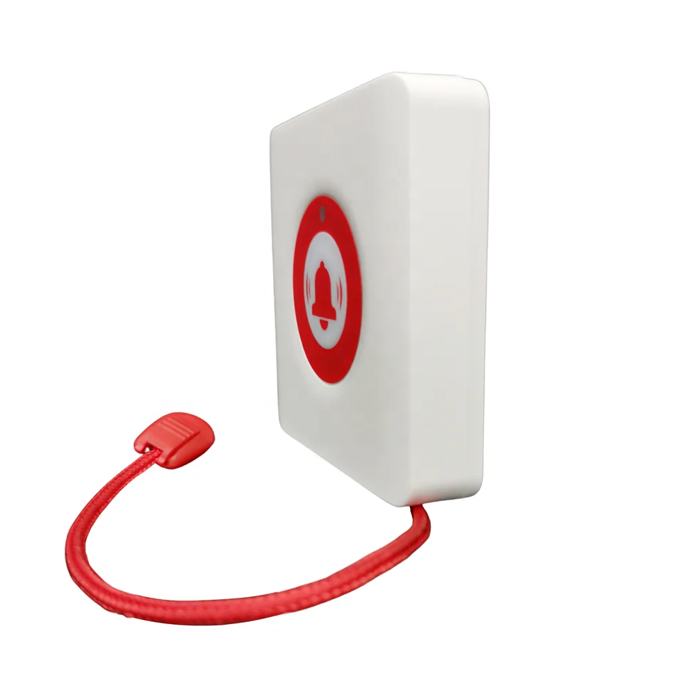 Wireless Nurse Call Bell Push Button Hospital Emergency Alert System with Patient SOS Pager for Clinics and Nursing Homes