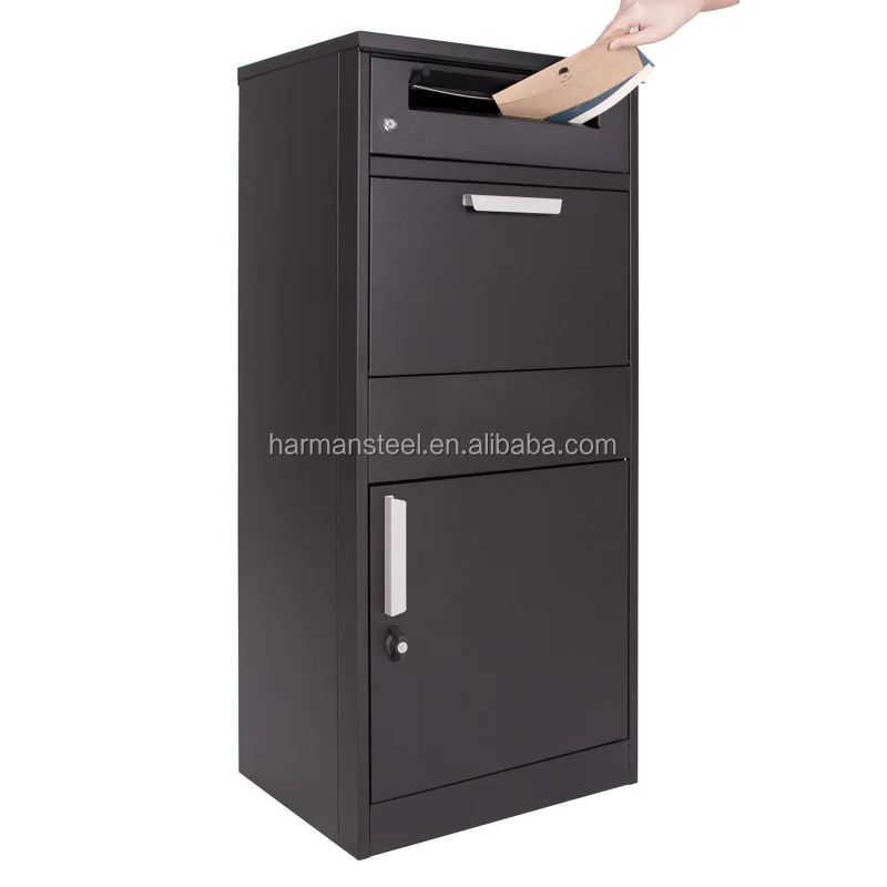 Buy Preiu Coplete Steel Delivery Parcel & Letter Drop Off Outdoor - View #9