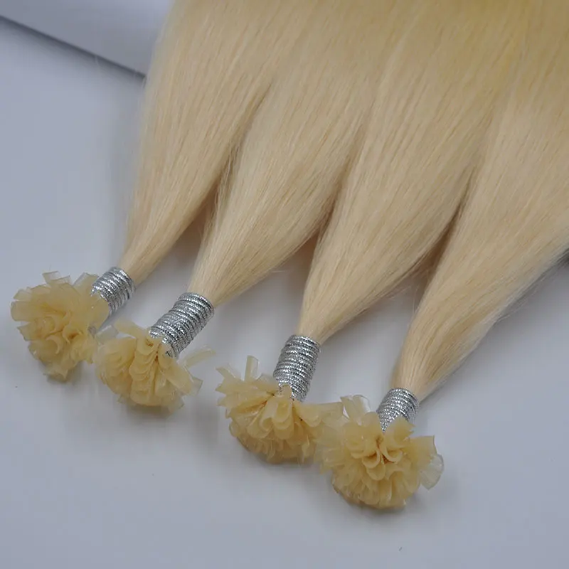 The Hair Shop 808 K Tip & U Tip Hair Extensions – Remy Human Hair, 16-20 Inch, Multiple Shades
