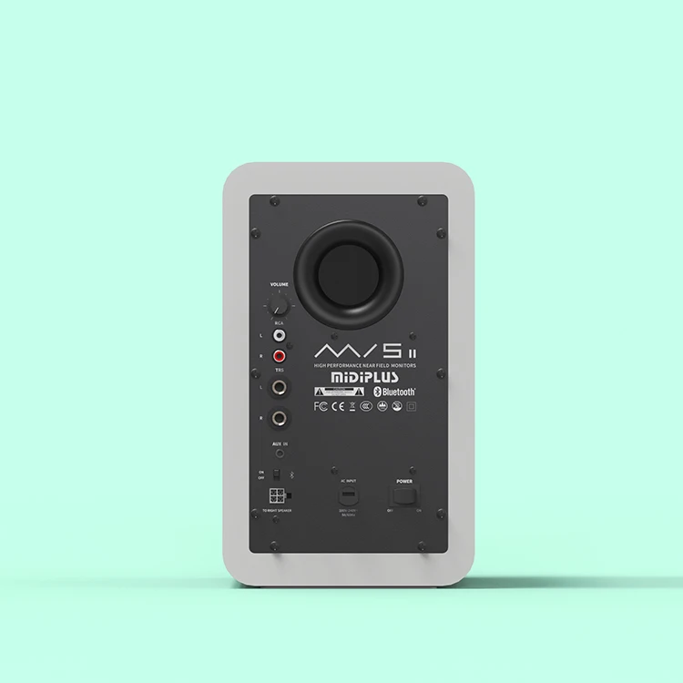 MIDIPLUS MI 5 II モニタースピーカー Bluetooth接続可 Midiplus MI5 II V2 Active Bluetooth Studio Monitor Speakers – Hi