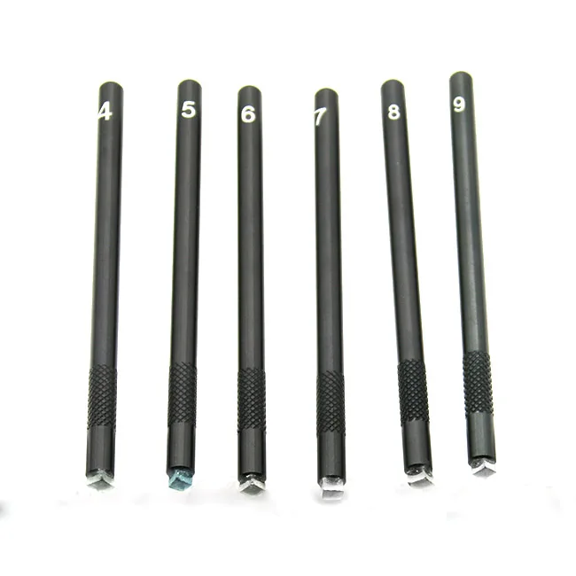 Mohs Hardness Level Tester Tools Fable Brand With Carrying Case Gemstone Mohs Hardness Pencil
