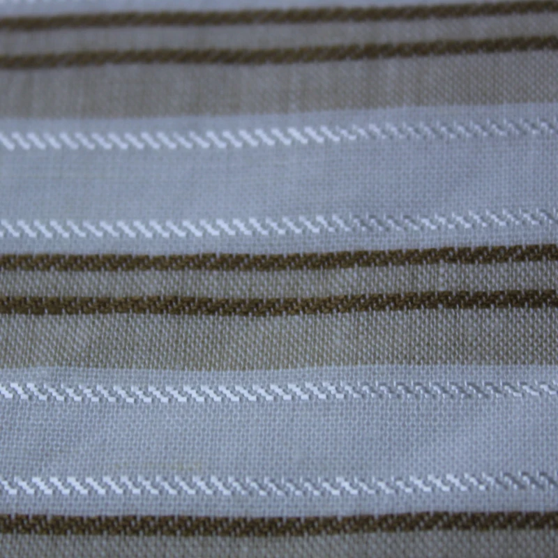 Заводская низкая цена тенсель Лен вискоза смесь ткани пряжа окрашенная полосатая ткань