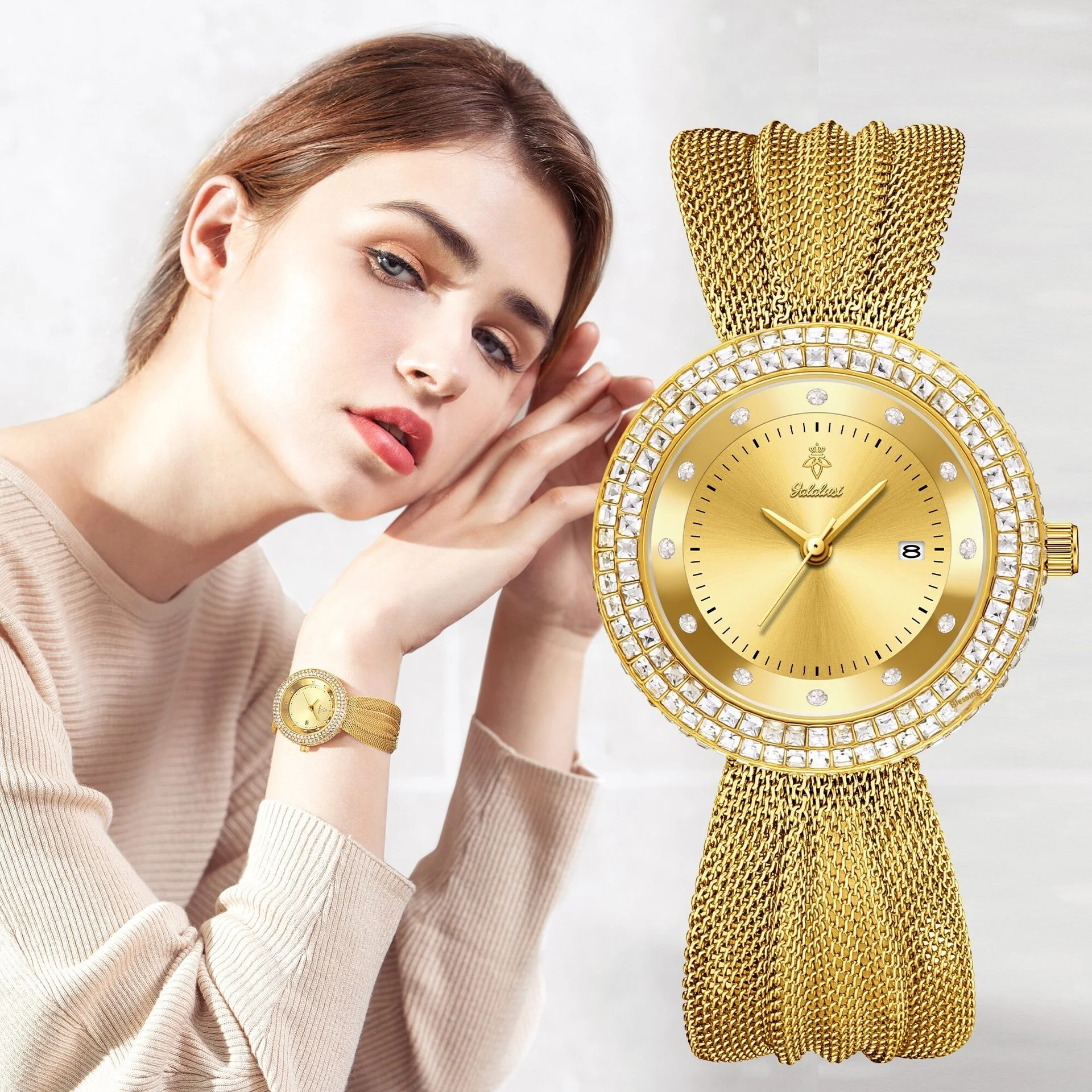 Vintage Quartz Women's Watch OM-051886