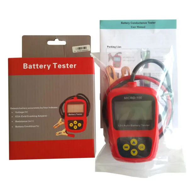 Micro 100. 12v auto Battery Tester Cro - 100.