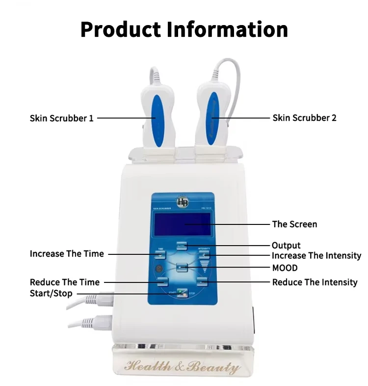 Beauty Personal Care Equipment Pore Cleaning Blackhead Removal Exfoliating Face Scrubber Electric Machine