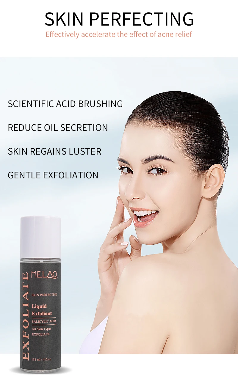 Melao Salicylic Acid Serum 30 Chemical Peel With Rosacea,Blackheads