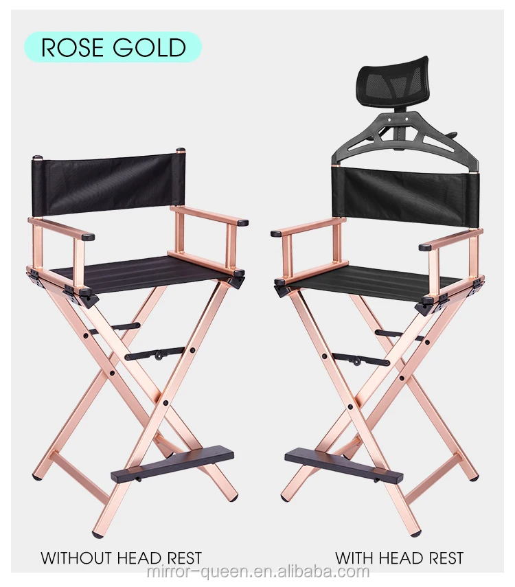 rose gold directors chair