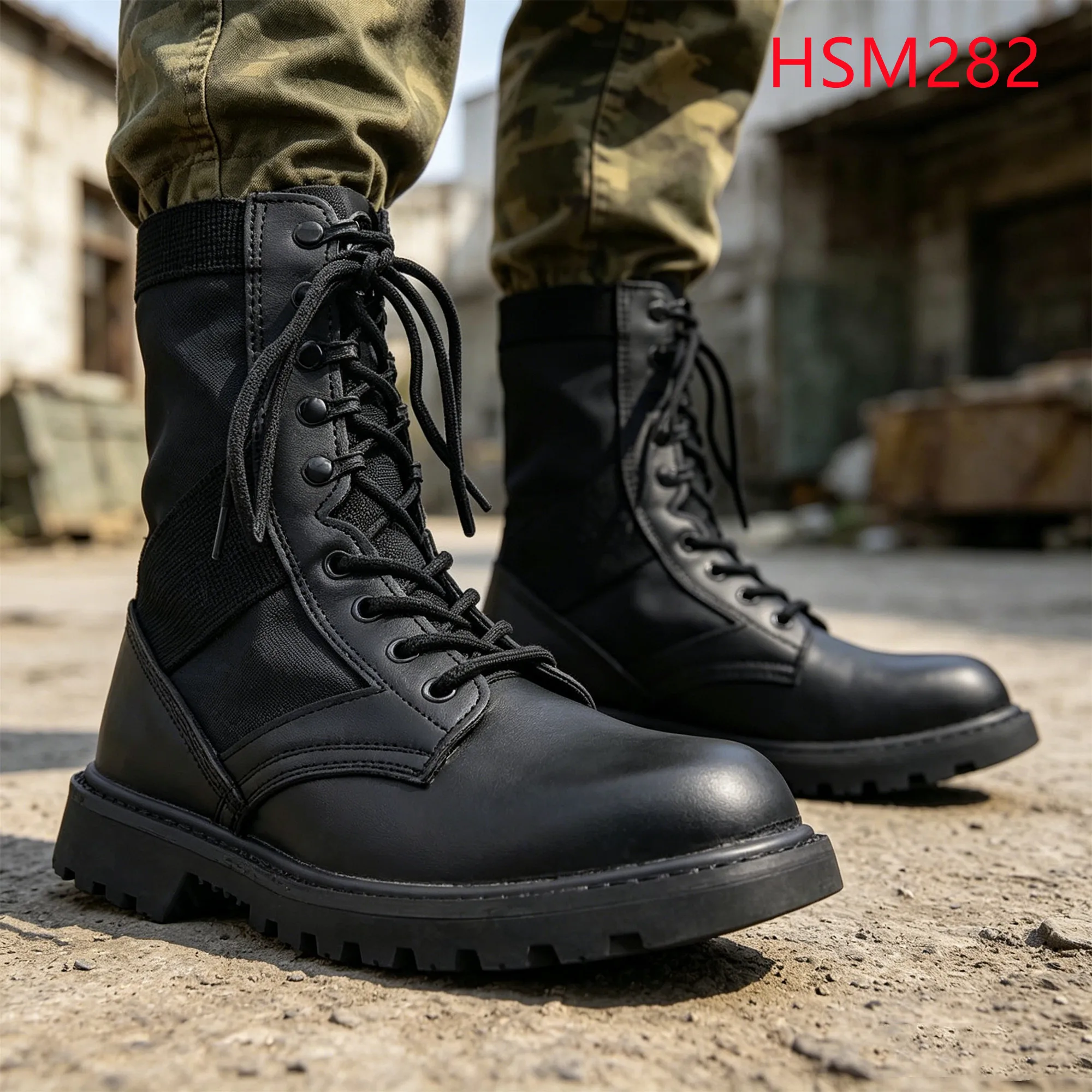 LXG,cross-country Trek High Tear Strength Proof Combat Boots Anti-moss slip Rubber Outsole Tactical Gear Boots for Sale HSM282
