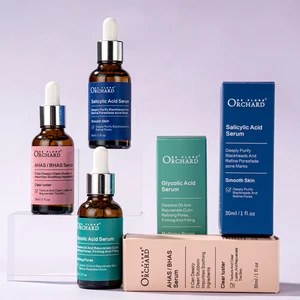 Private Label Anti- Acne/Fade Acne Marks Salicylic Acid Serum,Control Oil Glycolic Acid Serum,Brighten Skin AHAS / BHAS Serum