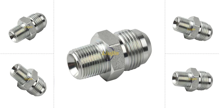 Hydraulic fittings nipple factory direct supply good quality hydraulic connector