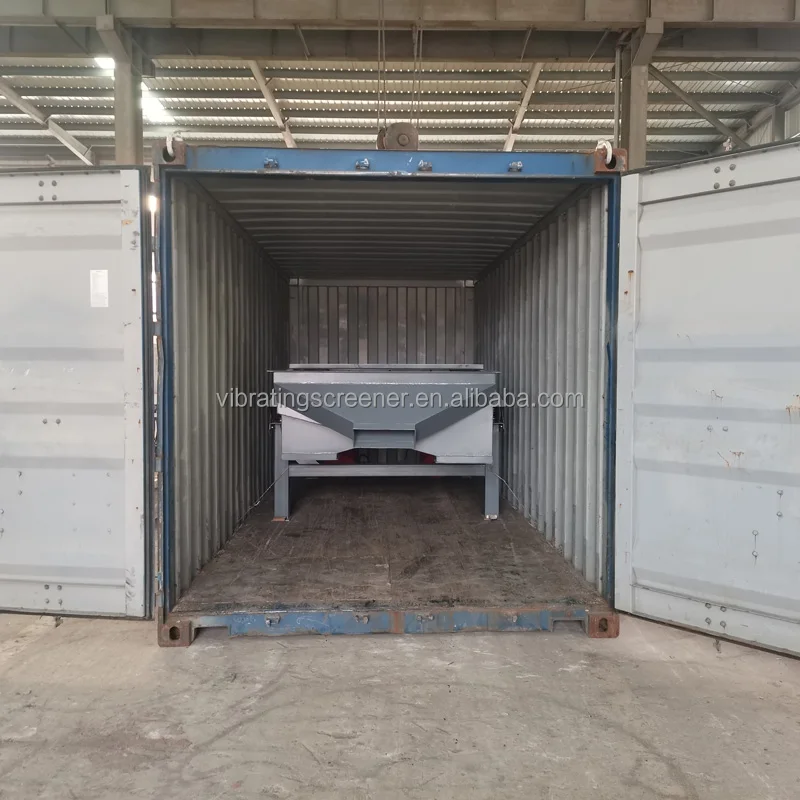 Linear Vibrating Screen Sieve Separator for Sorting Insects Worms Bsf Black Soldier Fly Larvae