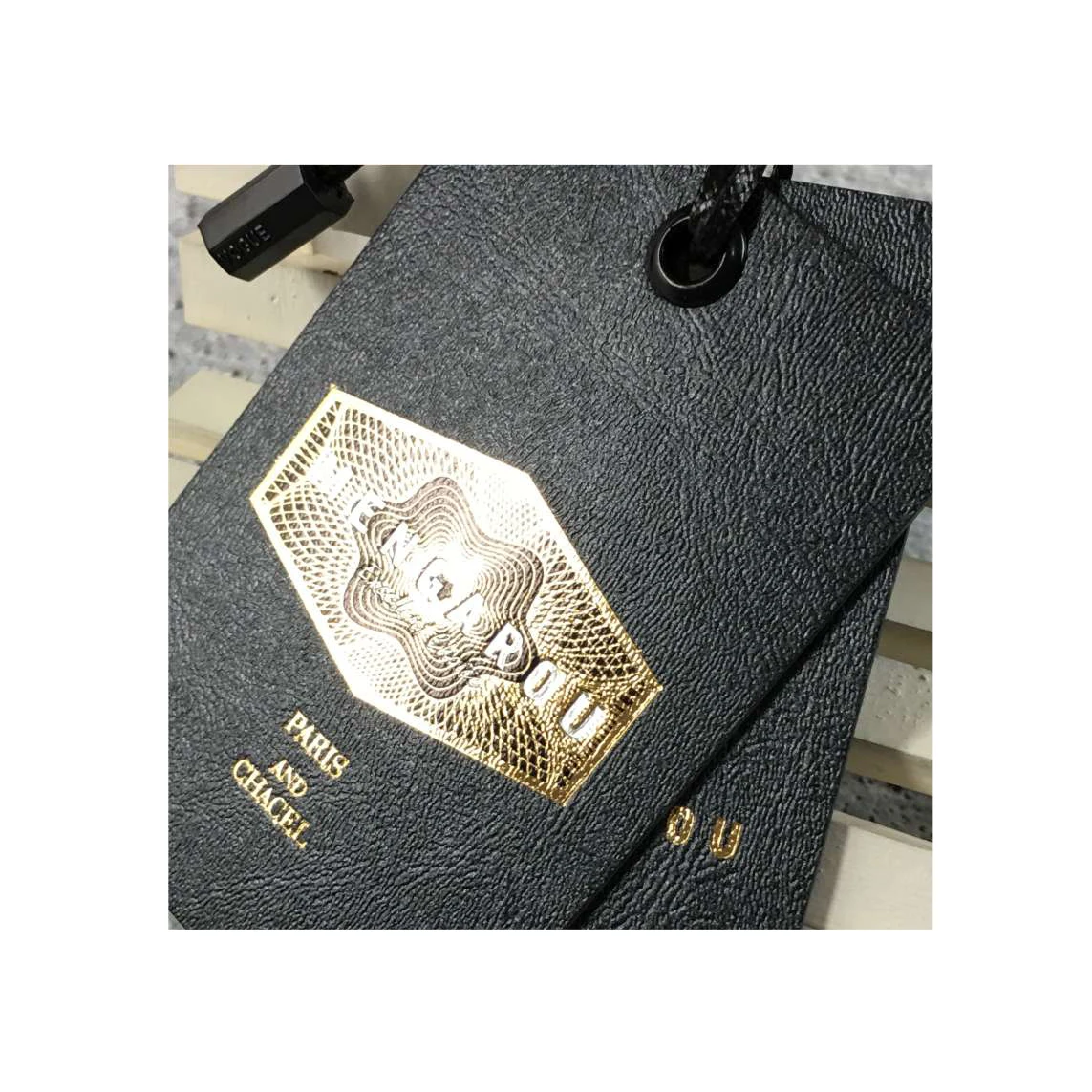 Paper Gun Label Singapore String Garment Clothing Tags Swing Round Hang Tag