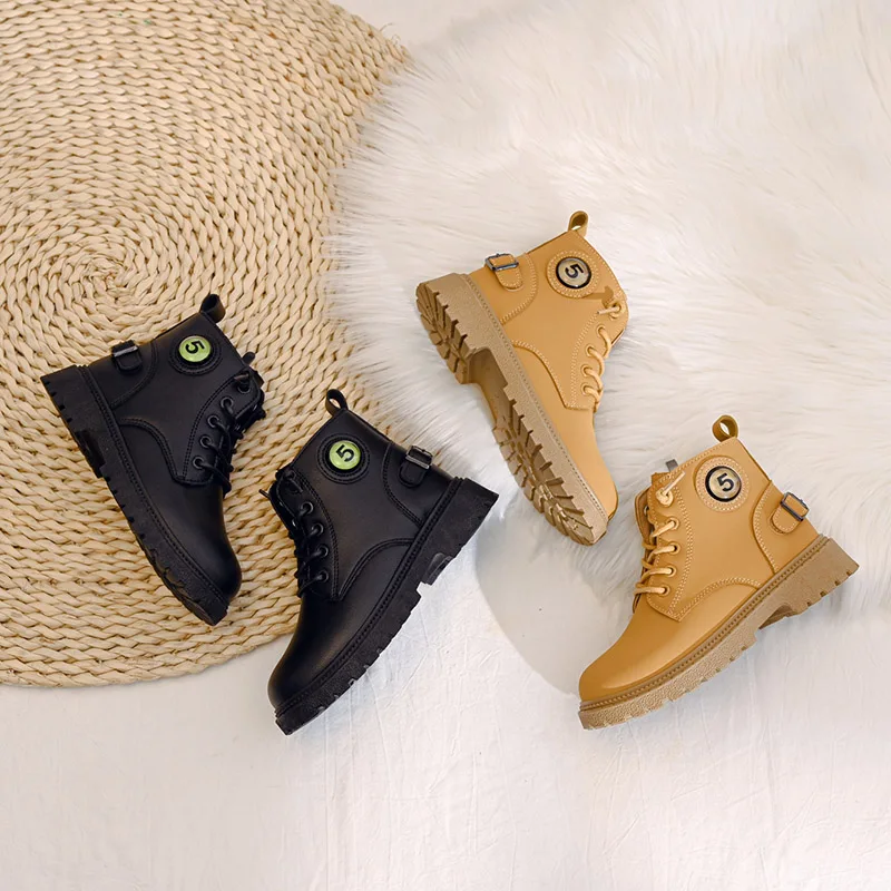 Дизайнерские зимние радужные зимние ботинки; Botas Para Frio Dr Martens; Детские ботинки; Повседневные ботинки для девочек; Обувь для детей