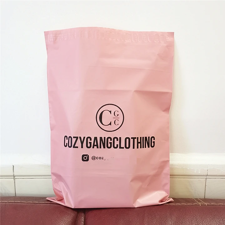 Self Adhesive Custom Logo Printed Biodegradable Poly Post Shipping Packing Plastic Parcel Bag for Express